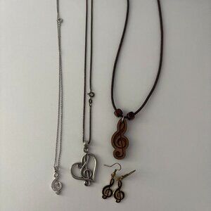Bundle Of Miscellaneous Music Jewelry
